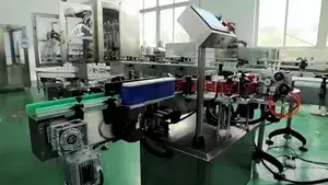 Automatic Round Bottle Labeling Machine